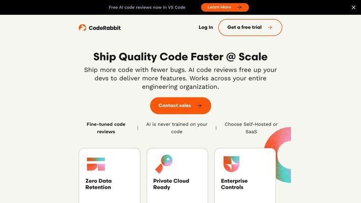 AI Code Reviews | CodeRabbit | Try for Free