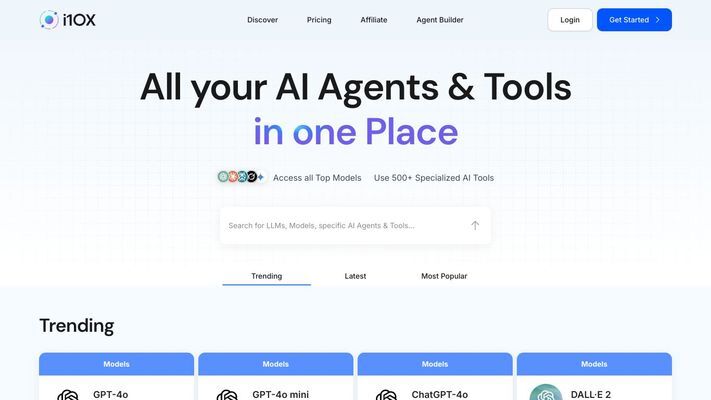 AI Agent Marketplace | i10X