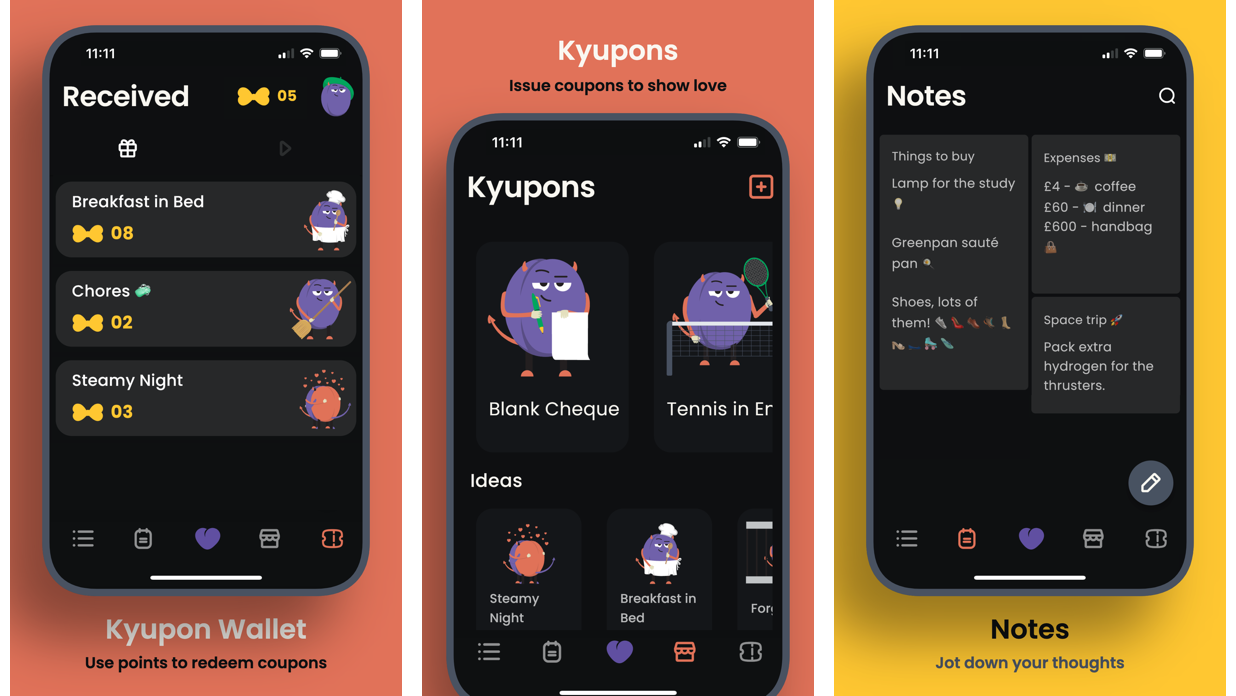 Mergeek发布了精选产品Kyupid - Spoil your Partner